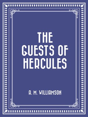 cover image of The Guests of Hercules